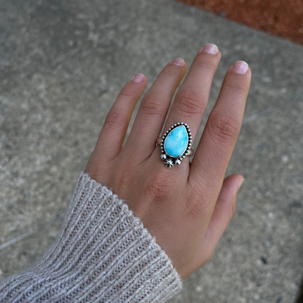Blue Ridge Turquoise Ring (Size 7-7.25)