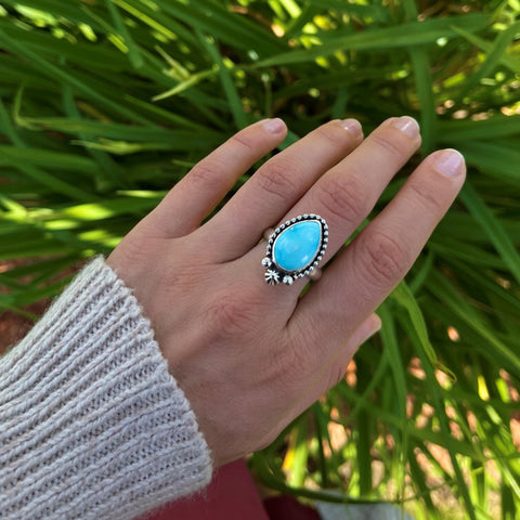 Blue Ridge Turquoise Ring (Size 7-7.25)